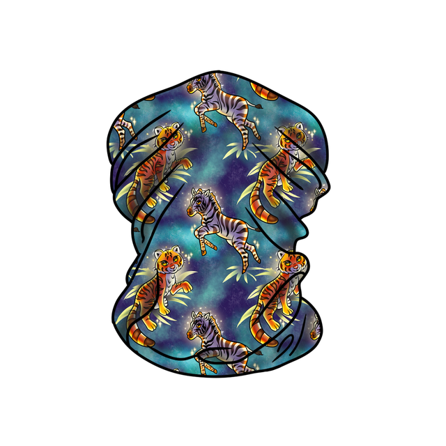 Dreamweaver 'Magical Tigers & Zebras' Winter Snood