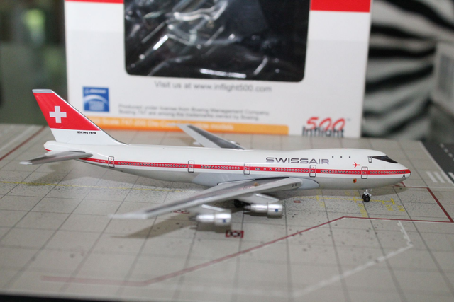 Swissair B747B (HB-IGA), 1:500, Inflight500