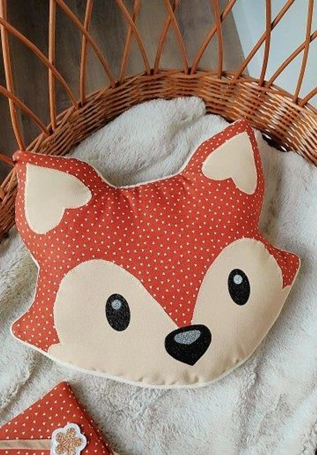 Coussin range pyjama terracotta