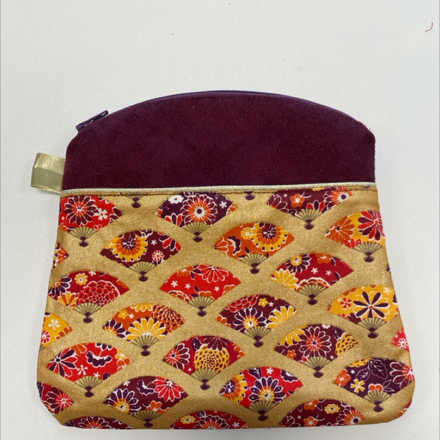 La plate bicolore motifs japonais