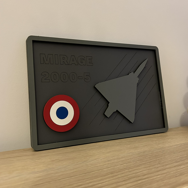 Déco 3D en bois Mirage 2000-5