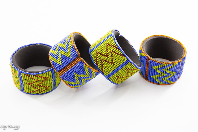 Bracelet - Manchette bicolore