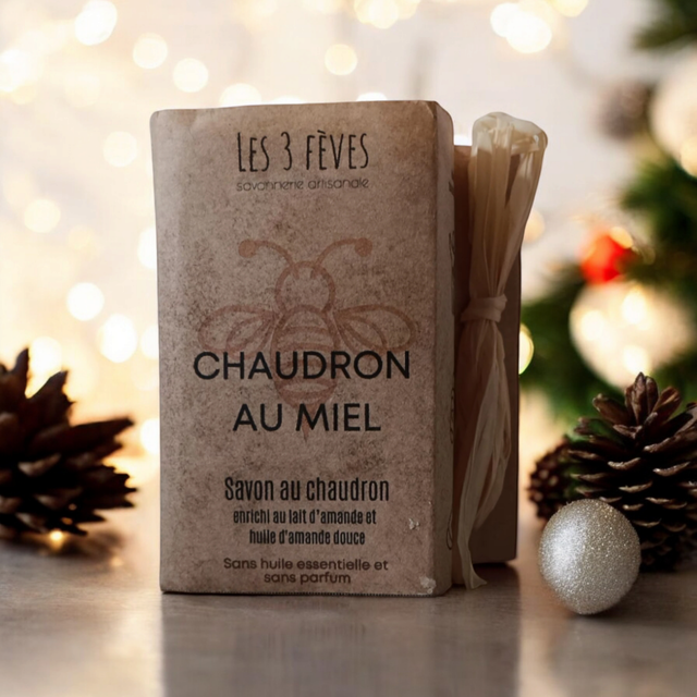 SAVON CHAUDRON AU MIEL