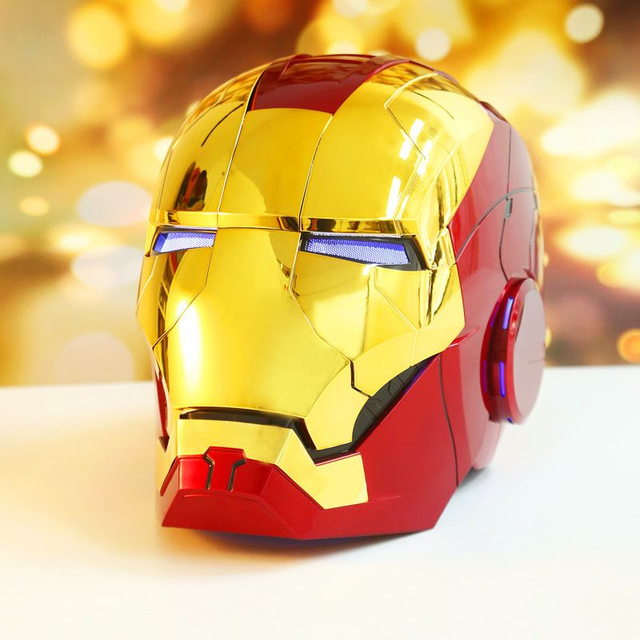 X2-1.2 - Casque Control Iron Man Doré 