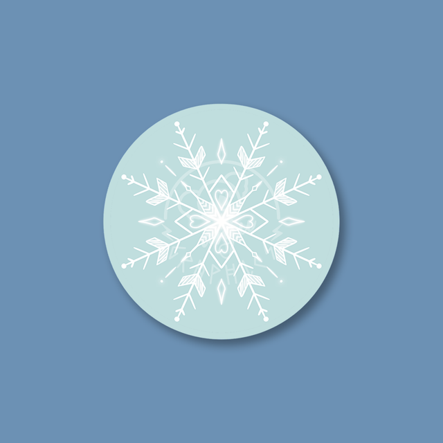 DAY 2 - Flocon - Sticker