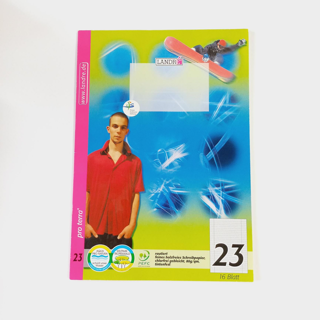 Schreibheft A4 Lineatur 23
