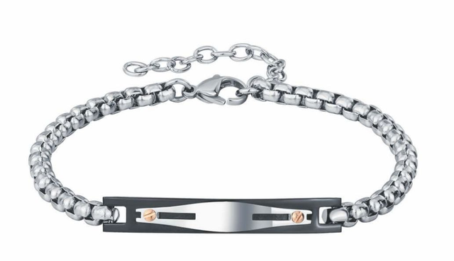 bracciale in acciaio 4you jewels. b21633