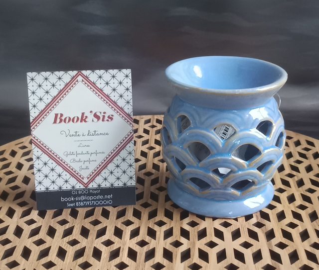 Brûleur " Ecailles bleu "