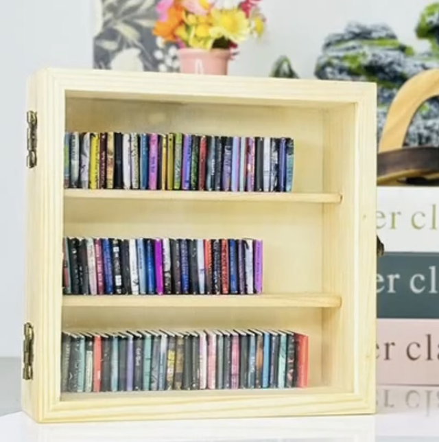 Anxiety Bookshelf & Mini Books 