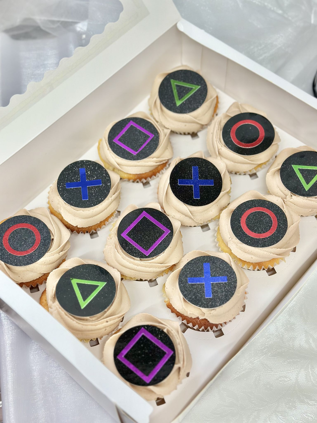 Gaming Birthday Cupcakes