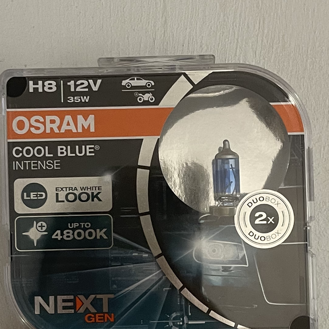 H8 12V 35W 4800K Birnensatz von Osram 