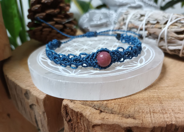 Bracelet en Rhodonite