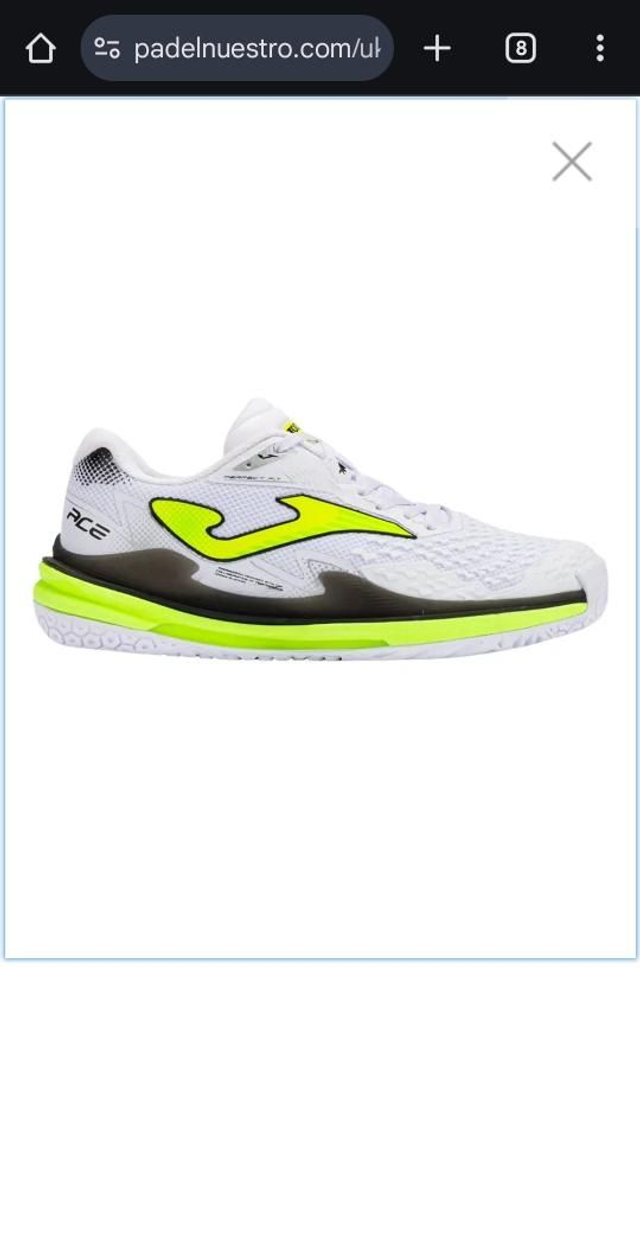 Joma Ace 2402 White Tennis Padel Shoes 