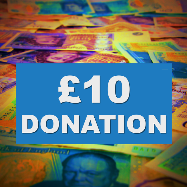 Donation £10 