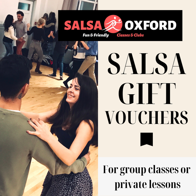 GIFT VOUCHER 4 Salsa Classes for Two People in Kidlington