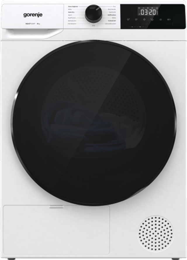  Gorenje G400 Freistehend Wäschetrockner mit Wärmepumpe, 9 kg  DHNA93/DE