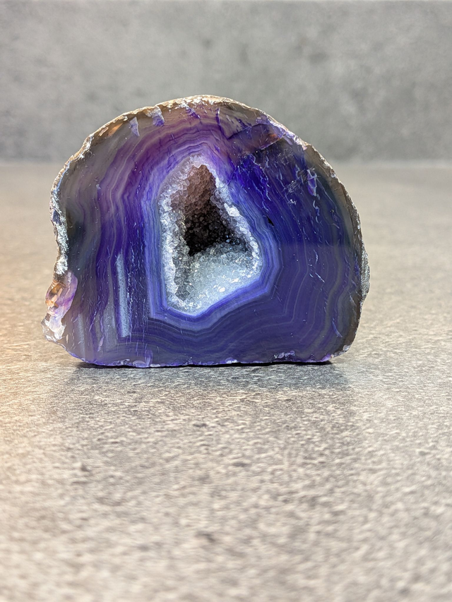 Dyed Agate Slice