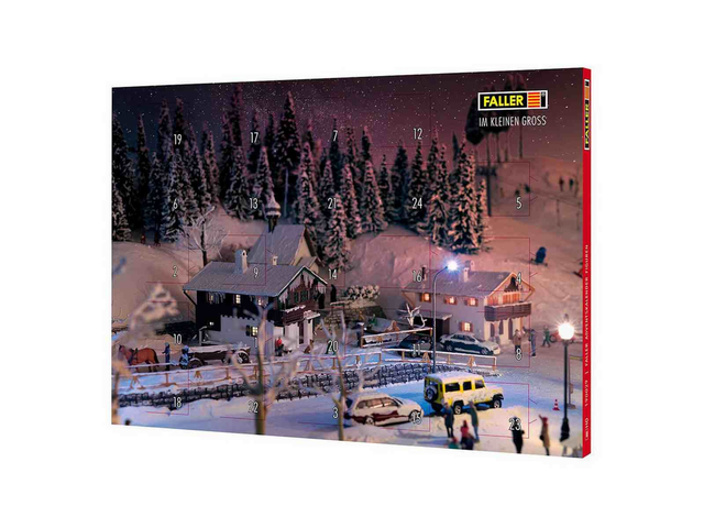 Calendrier de l’Avent à Figurines FALLER 190029 H0