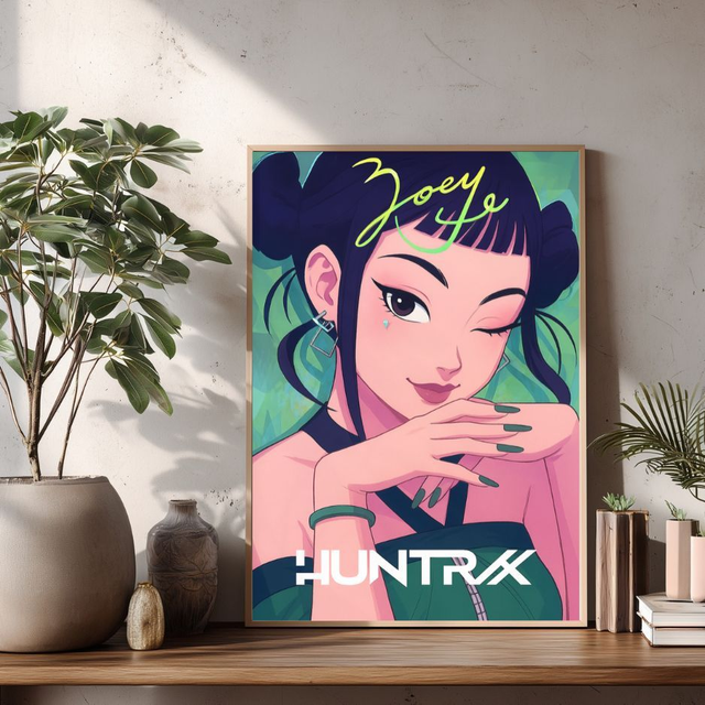 Affiche Zoey - Kpop Demon Hunter