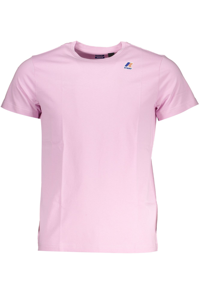K-WAY T-SHIRT MANICHE CORTE UOMO ROSA