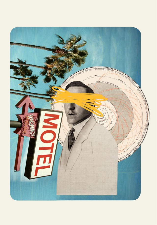 Motel Art Poster