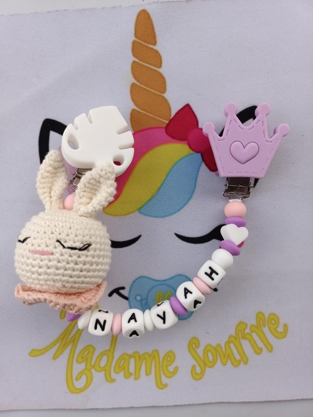 Attache doudou Crochet