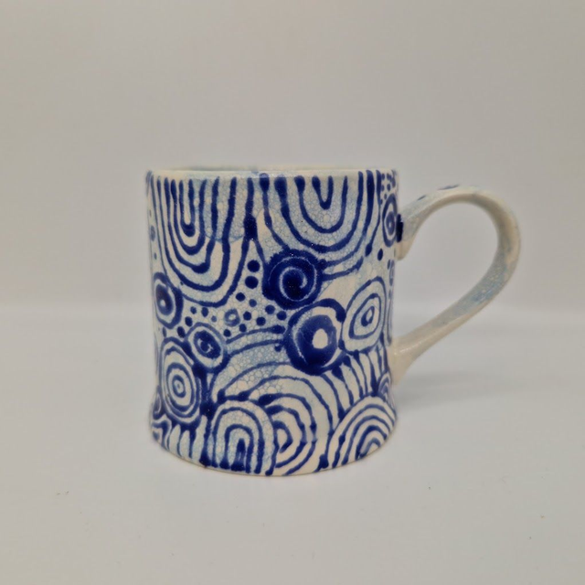 Line Art Bubble Mug 