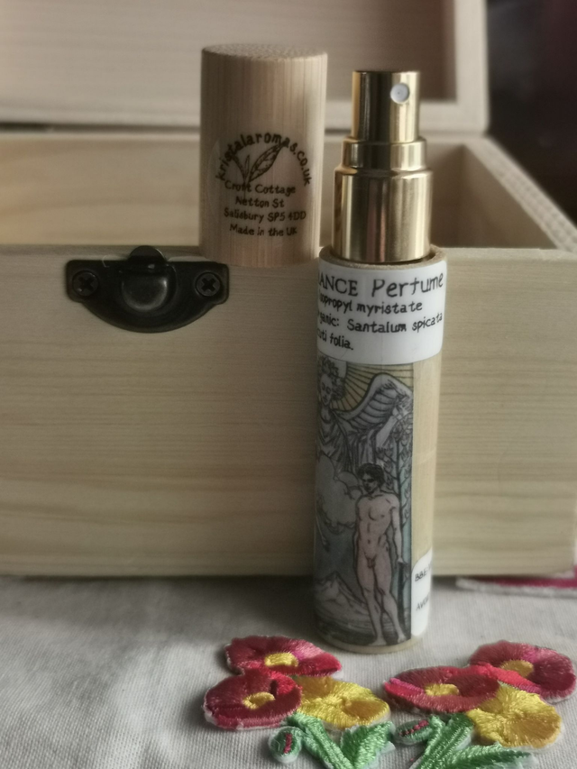 Perfume. Sweet Romance. 10ml (Bamboo encased- Spray)