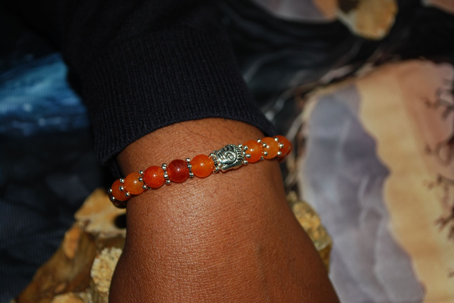 Bracelet en cornaline