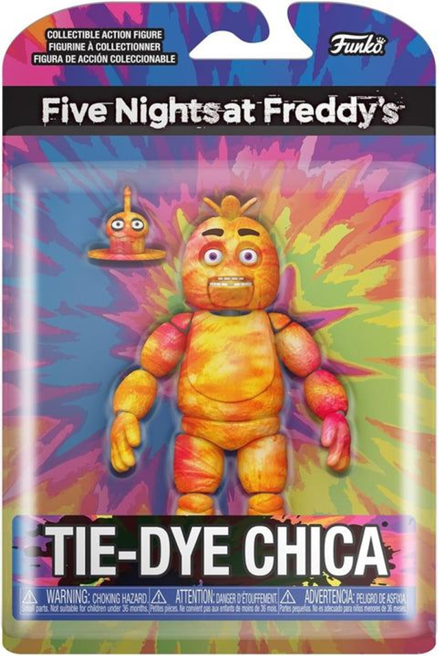 Five Nights at Freddy&#039;s: Tie-Dye Chica Action Figure