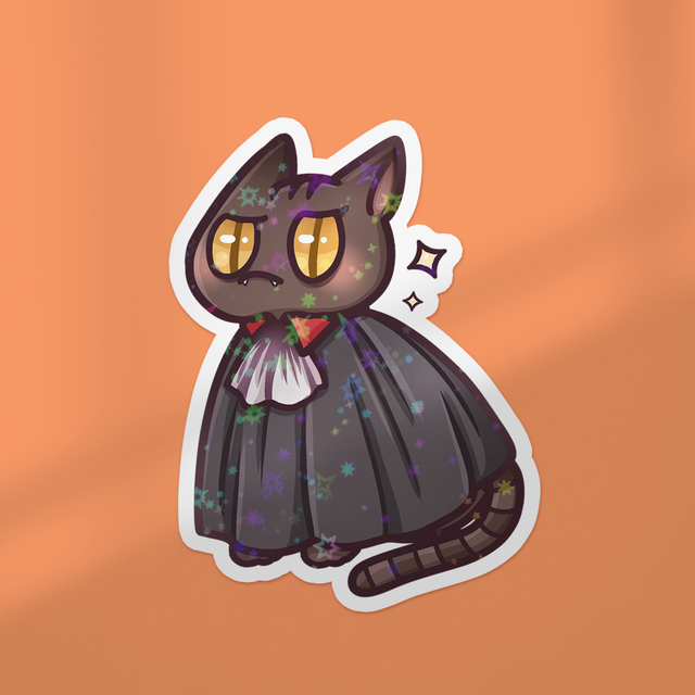 Sticker lamination holographique FEAR ME