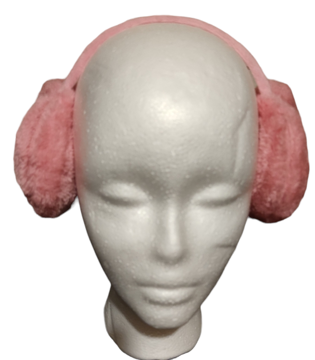 Cache oreilles effet peluche