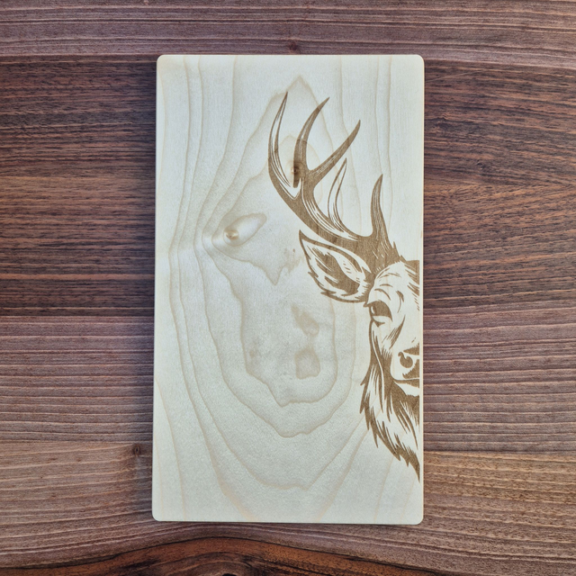 Schneidebrett, Hirsch