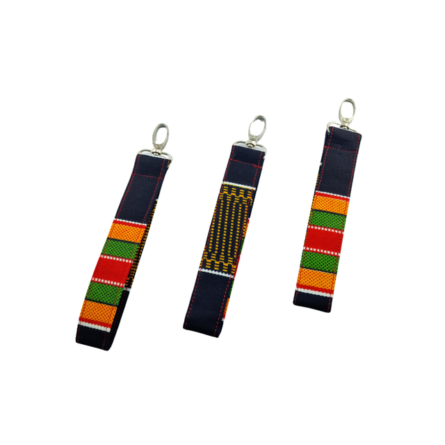Wristlet Key Fob "Sankofa"