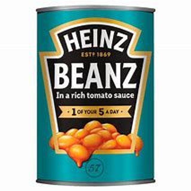Baked Beans - Heinz- 415g single can 