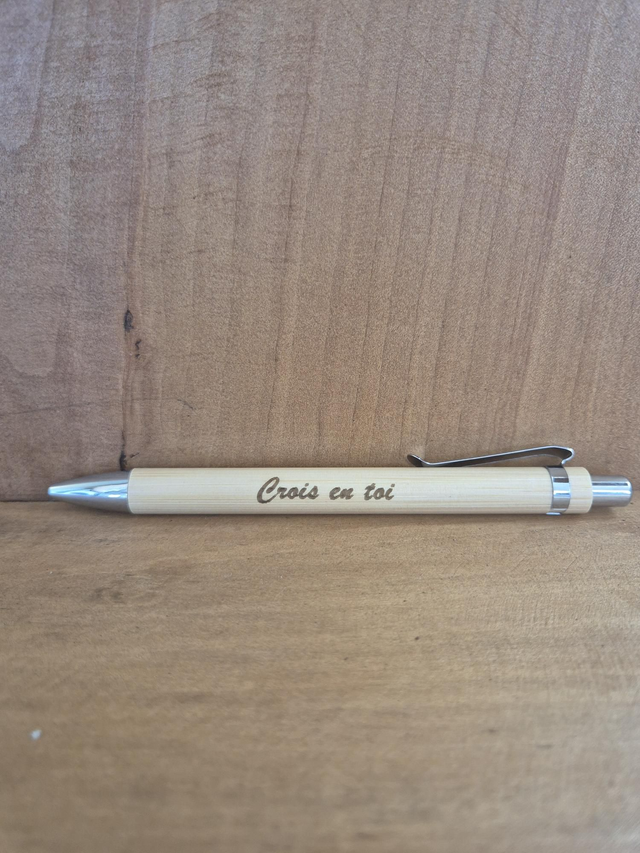 Stylo &quot; Crois en toi&quot;
