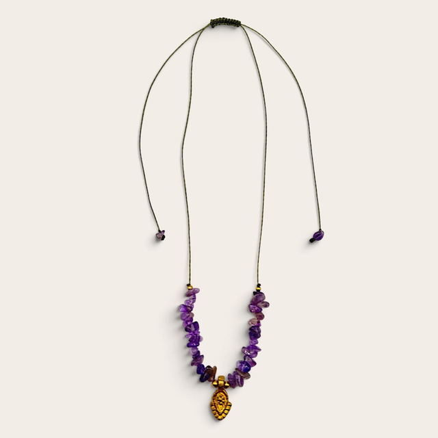 Collier HAZE – Améthyste