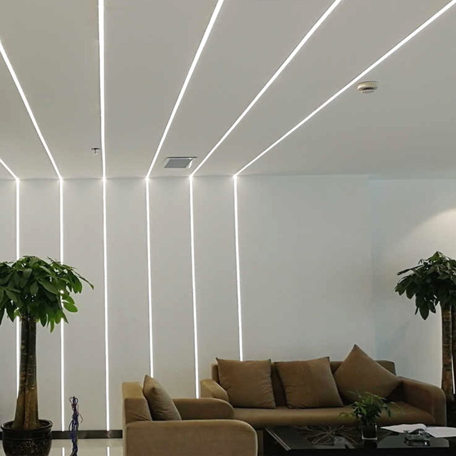 Pannello con striscia LED lineare