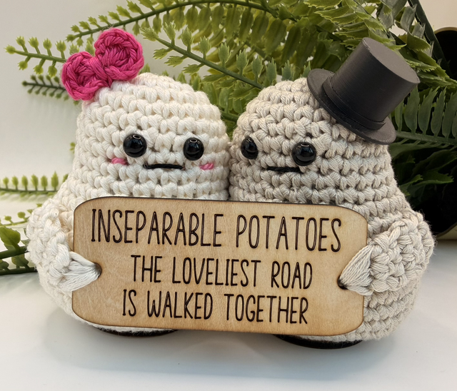Crochet Potato Pair