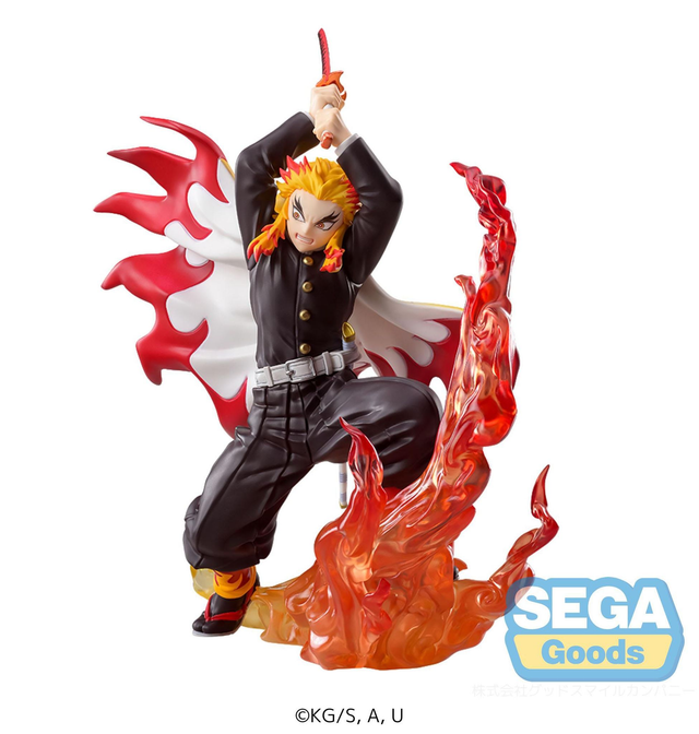 (Preordine) Kyojuro Rengoku - Demon Slayer: Kimetsu no Yaiba - Xross Link Anime Figure 15cm 🔥⚔️