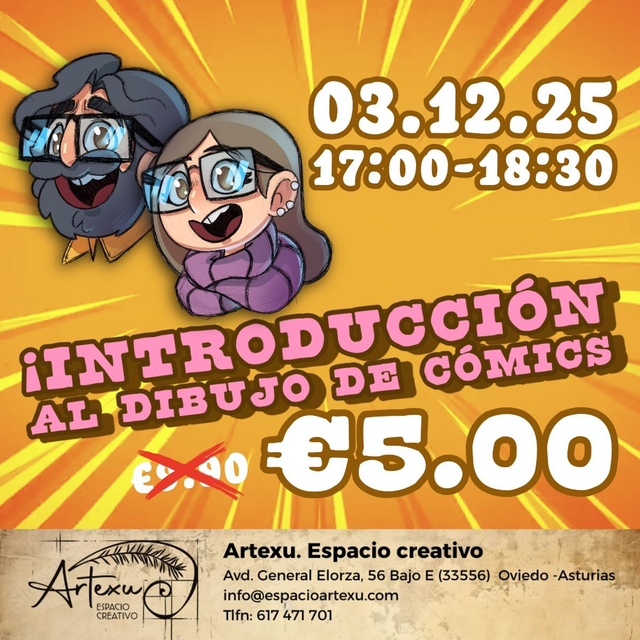 03.12.25 / 17:00 - LV0 Introducción al cómic (Prueba)