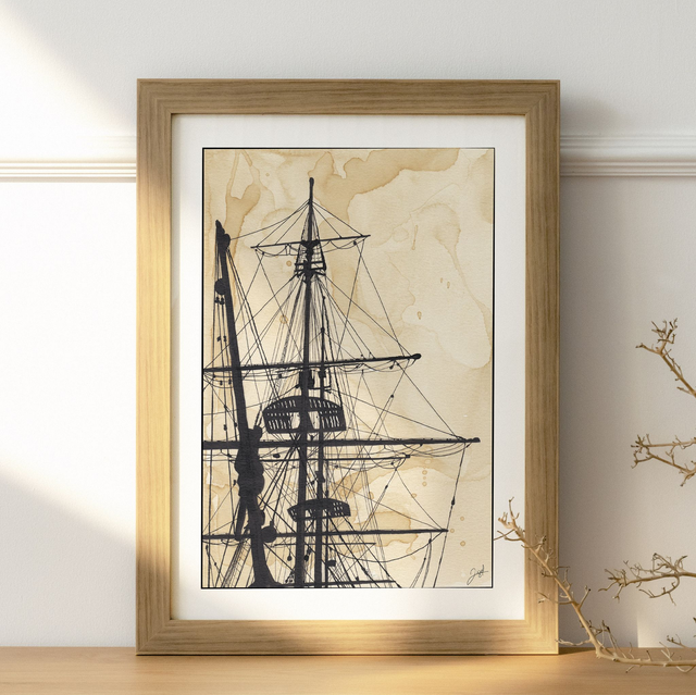 Affiche A4 - Café - Étoile Du Roy