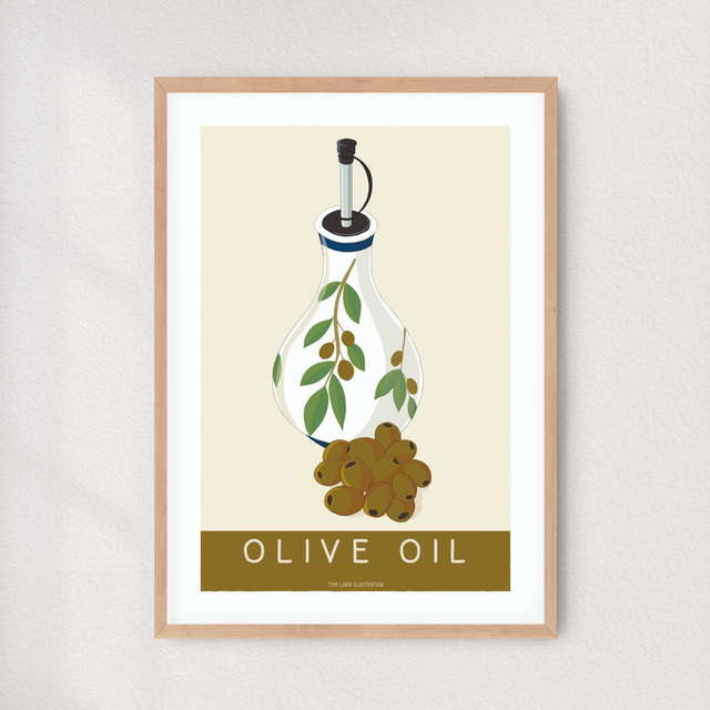 &#039;Olive Oil&#039; art print