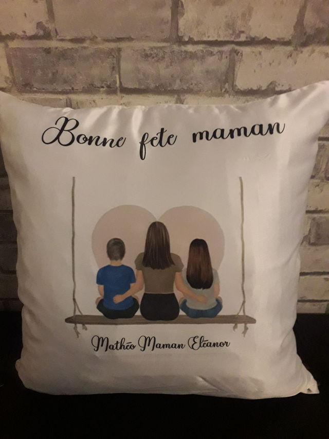 Coussin personnalisé 