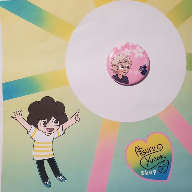 Hunter / The Owl House / Sakura Badges / Serie 1 / (Design by Atsuru_Yunoki (me) )