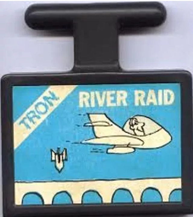 Tron River Raid. Brazilian Atari cartridge