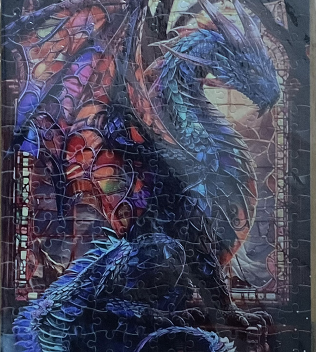 Dragon limited to 1 A3 200 piece jigsaw