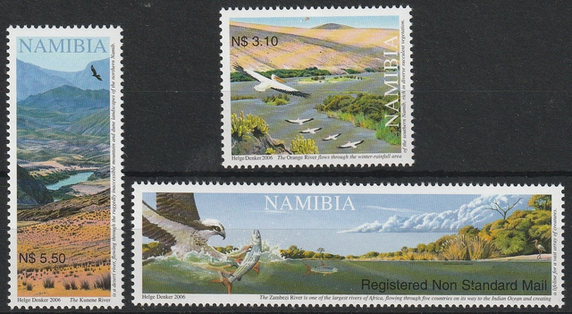 Namibia 2006 Rivers,Birds set MNH