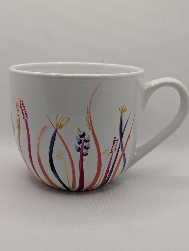Hand Embellished mug 