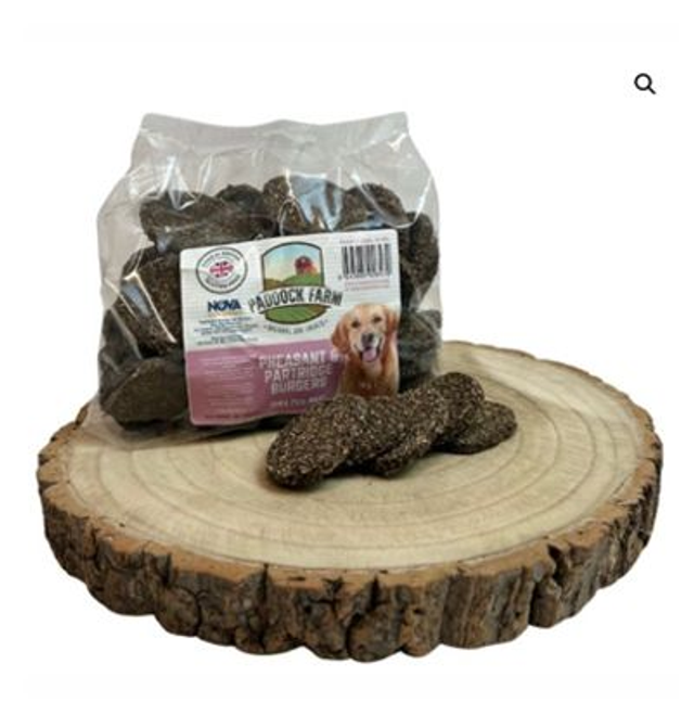 Pheasant, Partridge &amp; Chicken Burgers (1kg Pre-packed)